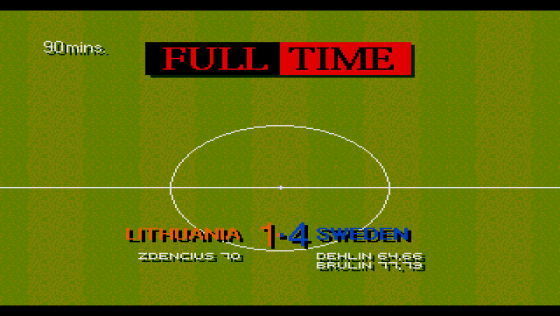 Championship Soccer '94 Screenshot 38 (Sega CD (US Version))