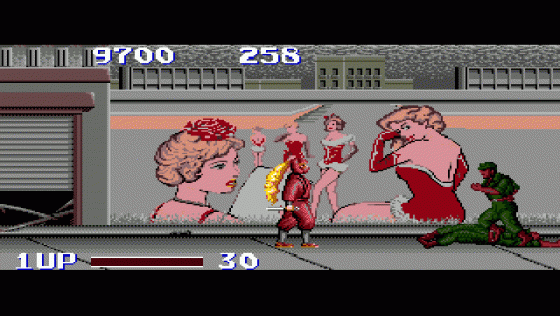 The Ninja Warriors Screenshot 5 (Mega CD (Japanese Version))