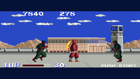 The Ninja Warriors Screenshot 10 (Mega CD (Japanese Version))