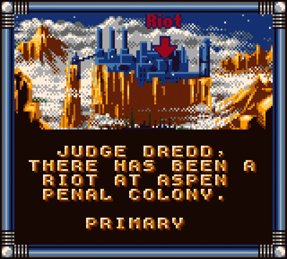 Judge Dredd Screenshot 15 (Sega Game Gear (EU Version))