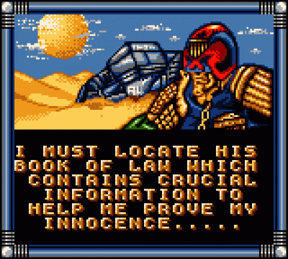 Judge Dredd Screenshot 28 (Sega Game Gear (EU Version))