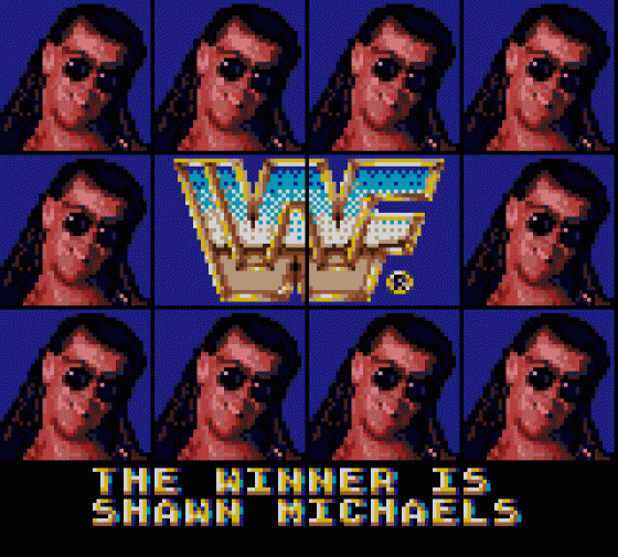 WWF Raw Screenshot 7 (Sega Game Gear (EU Version))