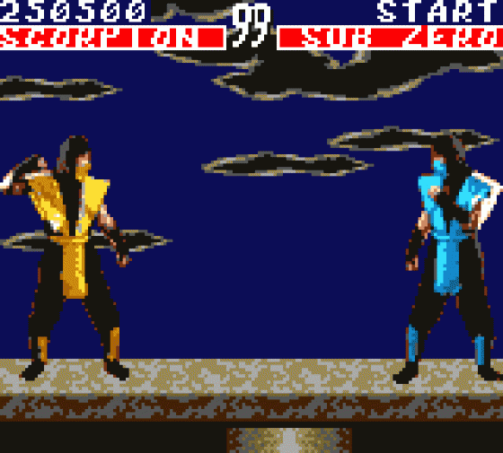 Mortal Kombat Screenshot 7 (Sega Game Gear (EU Version))