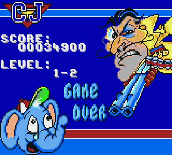 CJ Elephant Fugitive Screenshot 19 (Sega Game Gear (US Version))