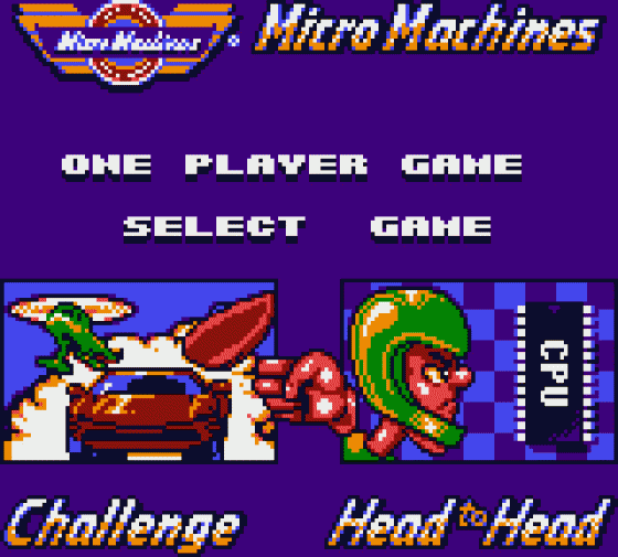 Micro Machines Screenshot 21 (Sega Game Gear (US Version))