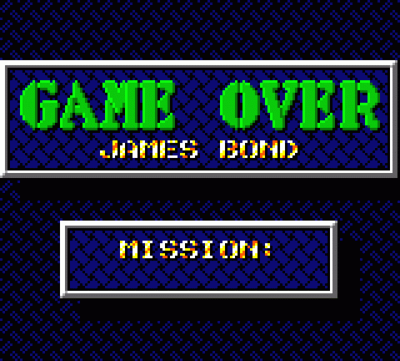 James Bond 007: The Duel Screenshot 14 (Sega Game Gear (EU Version))