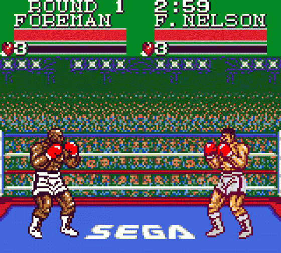 George Foreman's KO Boxing Screenshot 5 (Sega Game Gear (US Version))