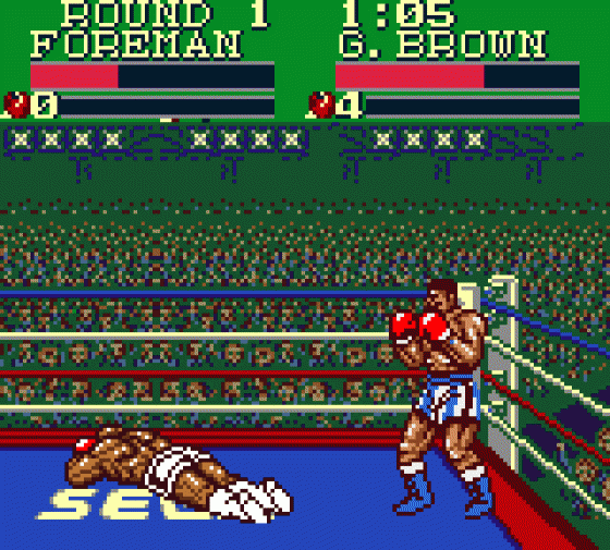 George Foreman's KO Boxing Screenshot 7 (Sega Game Gear (US Version))