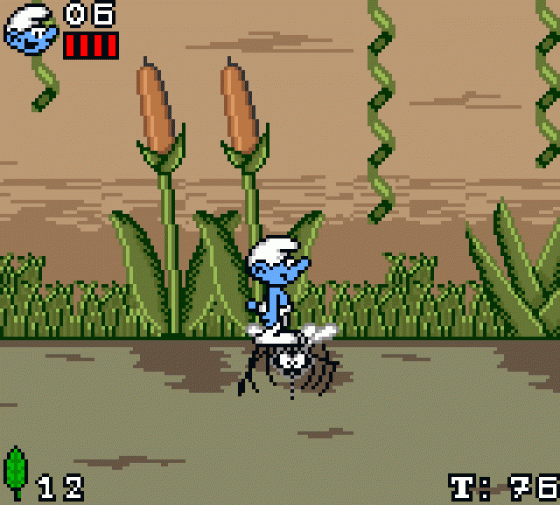 Les Schtrompfs Screenshot 5 (Sega Game Gear (EU Version))