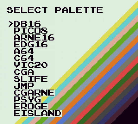 PaletteDemo Screenshot