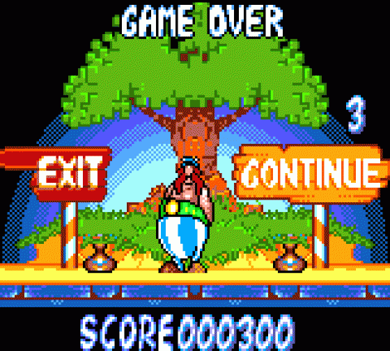 Astérix & The Great Rescue Screenshot 7 (Sega Game Gear (EU Version))