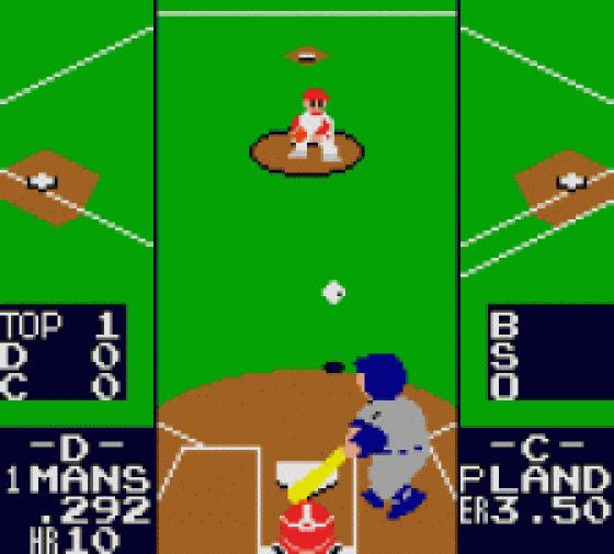 Batter Up Screenshot 1 (Sega Game Gear (US Version))