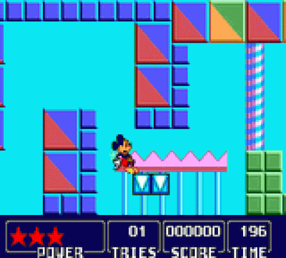 Castle Of Illusion Starring Mickey Mouse Screenshot 5 (Sega Game Gear (EU Version))