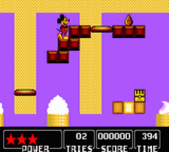 Castle Of Illusion Starring Mickey Mouse Screenshot 7 (Sega Game Gear (EU Version))