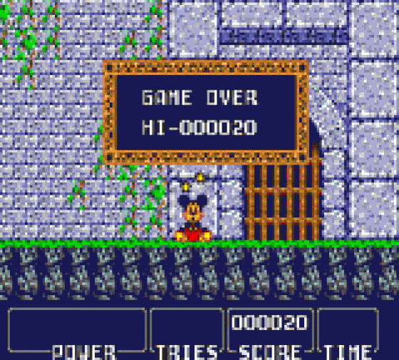 Castle Of Illusion Starring Mickey Mouse Screenshot 8 (Sega Game Gear (EU Version))