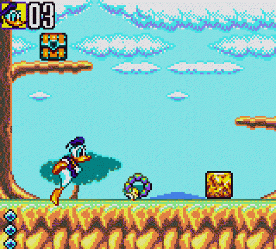 Deep Duck Trouble Starring Donald Duck Screenshot 20 (Sega Game Gear (EU Version))