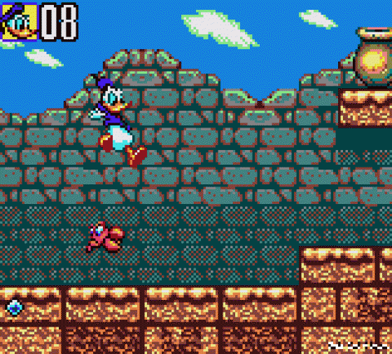 Deep Duck Trouble Starring Donald Duck Screenshot 31 (Sega Game Gear (EU Version))