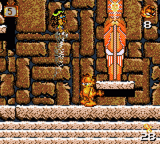 Garfield: Caught In The Act Screenshot 7 (Sega Game Gear (EU Version))