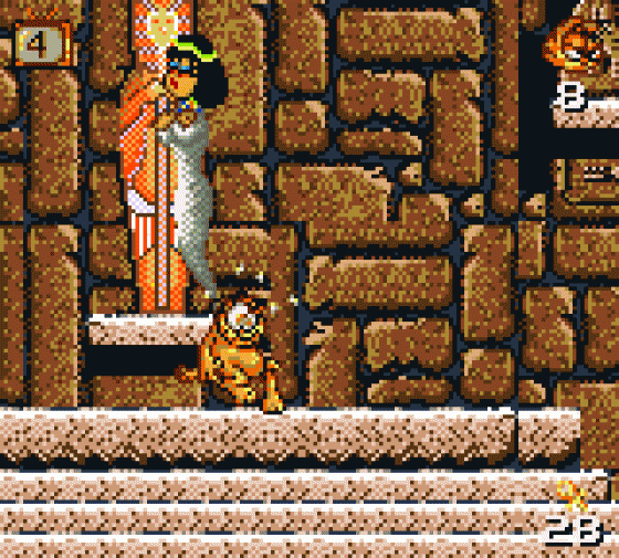 Garfield: Caught In The Act Screenshot 8 (Sega Game Gear (EU Version))