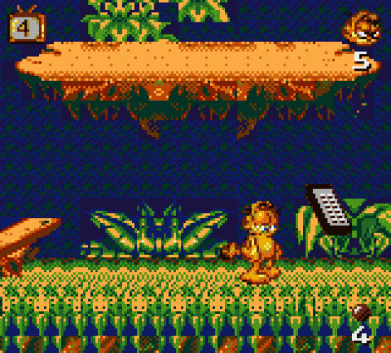 Garfield: Caught In The Act Screenshot 14 (Sega Game Gear (EU Version))