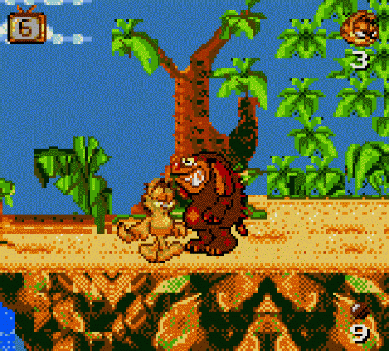 Garfield: Caught In The Act Screenshot 29 (Sega Game Gear (EU Version))