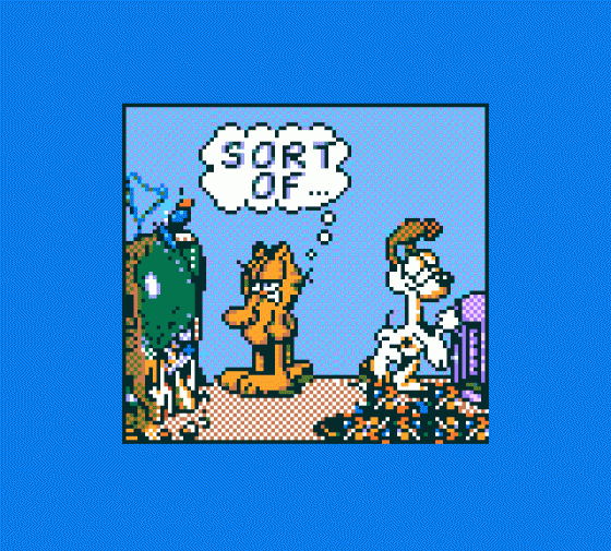 Garfield: Caught In The Act Screenshot 45 (Sega Game Gear (EU Version))