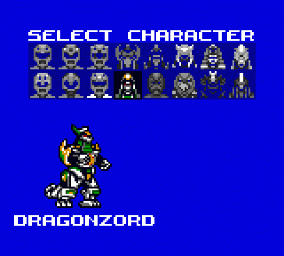 Mighty Morphin Power Rangers Screenshot 12 (Sega Game Gear (EU Version))