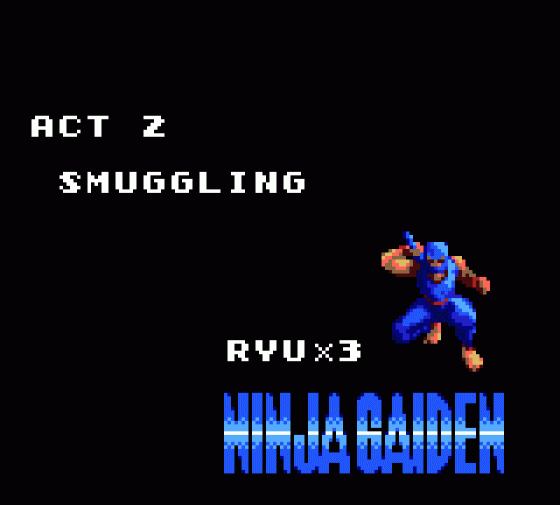 Ninja Gaiden Screenshot 12 (Sega Game Gear (US Version))