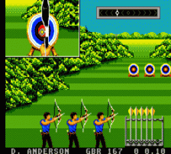 Olympic Gold: Barcelona '92 Screenshot 1 (Sega Game Gear (US Version))