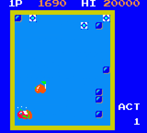 Pengo Screenshot 5 (Sega Game Gear (EU Version))