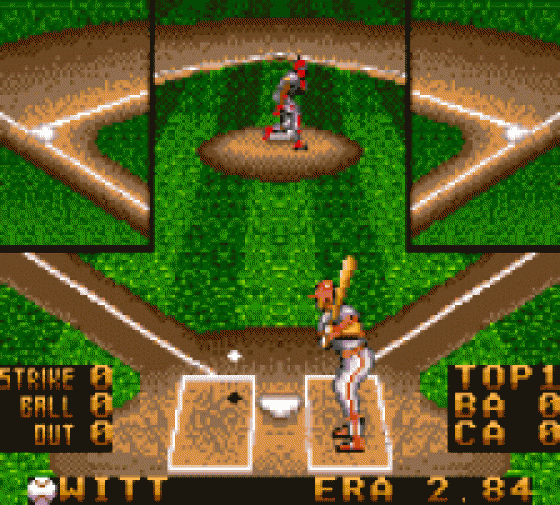 RBI Baseball 94 Screenshot 1 (Sega Game Gear (US Version))