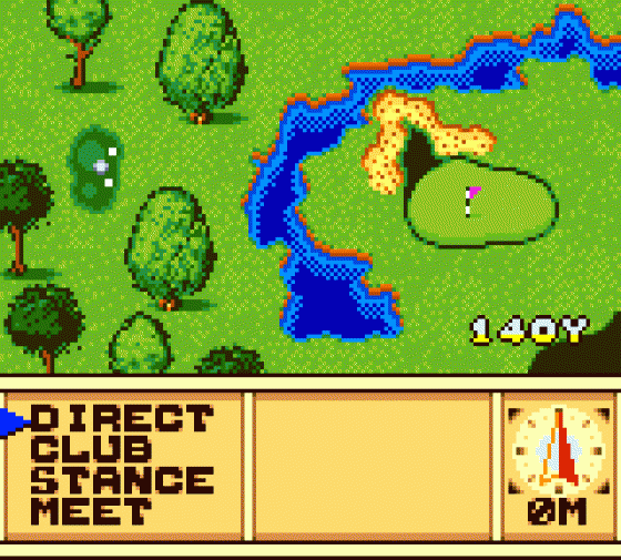 Scratch Golf Screenshot 6 (Sega Game Gear (US Version))