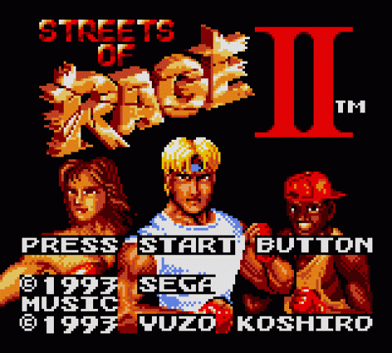 Streets Of Rage II