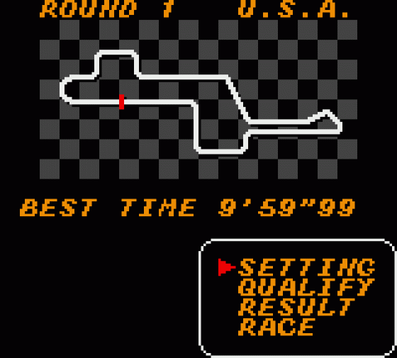 Super Monaco GP 2 Screenshot 5 (Sega Game Gear (EU Version))