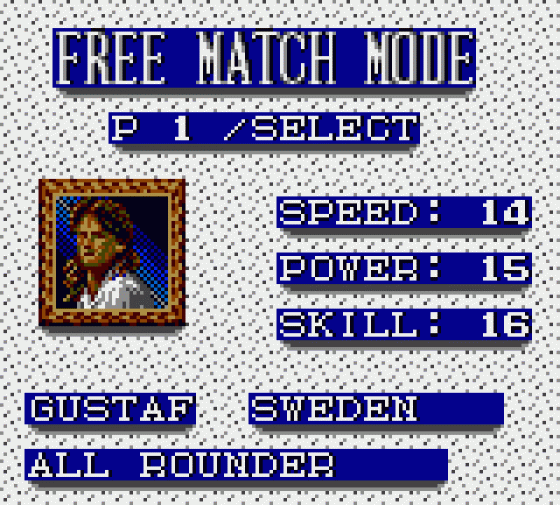 Wimbledon Tennis Screenshot 14 (Sega Game Gear (EU Version))