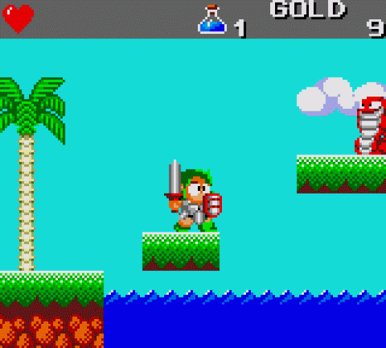 Wonder Boy: The Dragon's Trap Screenshot 9 (Sega Game Gear (EU Version))