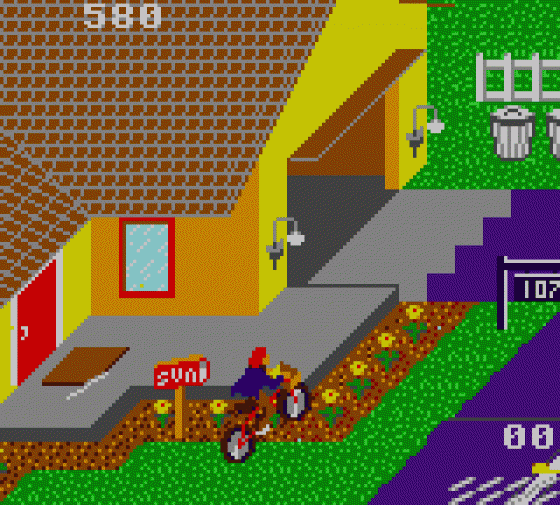 Paperboy Screenshot 5 (Sega Game Gear (EU Version))