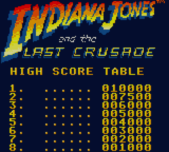 Indiana Jones And The Last Crusade Screenshot 14 (Sega Game Gear (US Version))