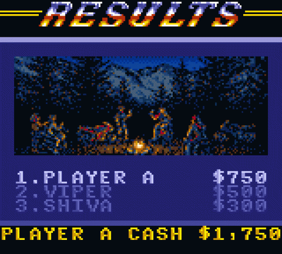 Road Rash Screenshot 6 (Sega Game Gear (EU Version))