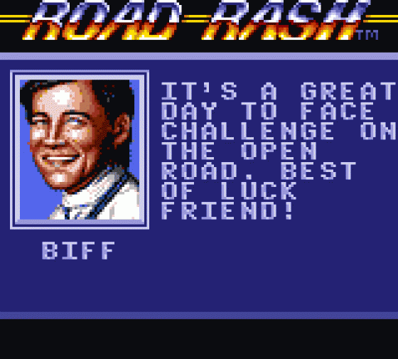 Road Rash Screenshot 9 (Sega Game Gear (EU Version))