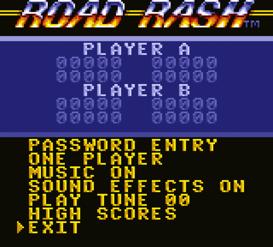 Road Rash Screenshot 10 (Sega Game Gear (EU Version))