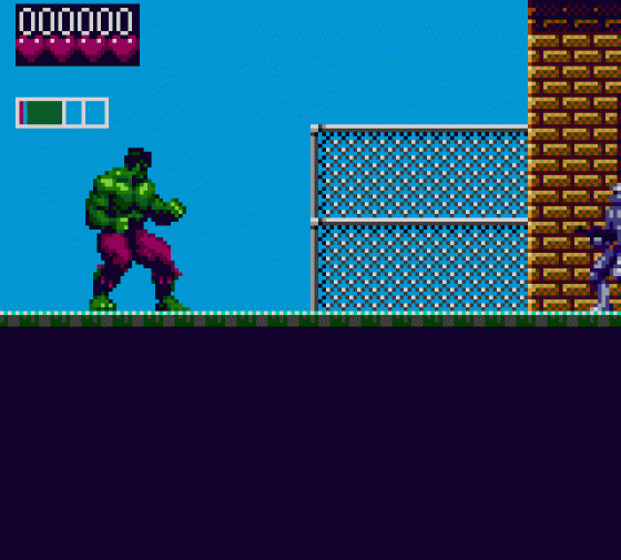 The Incredible Hulk Screenshot 6 (Sega Game Gear (EU Version))