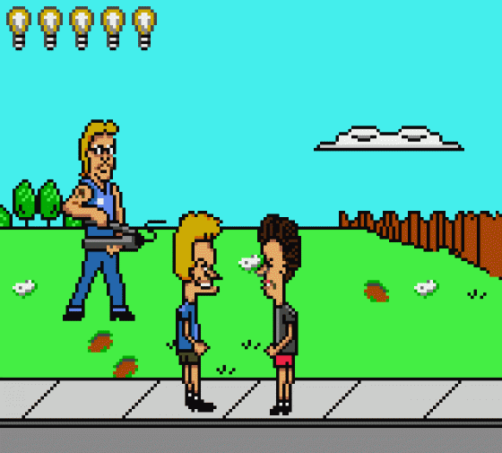 Beavis And Butt-Head Screenshot 5 (Sega Game Gear (US Version))