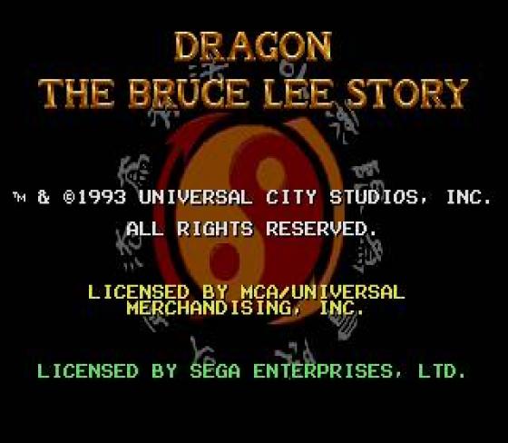 Dragon: The Bruce Lee Story Screenshot 5 (Sega Genesis)