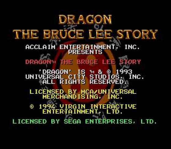 Dragon: The Bruce Lee Story Screenshot 6 (Sega Genesis)