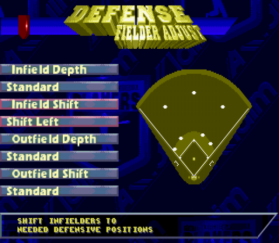 Frank Thomas Big Hurt Baseball Screenshot 6 (Sega Genesis)