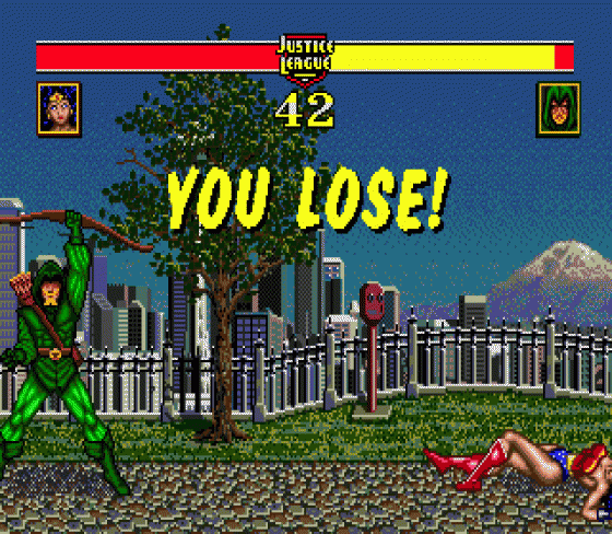 Justice League Task Force Screenshot 6 (Sega Genesis)