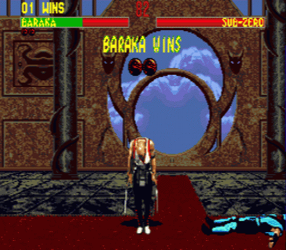 Mortal Kombat II Screenshot 7 (Sega Genesis)