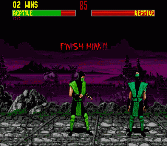 Mortal Kombat II Screenshot 14 (Sega Genesis)