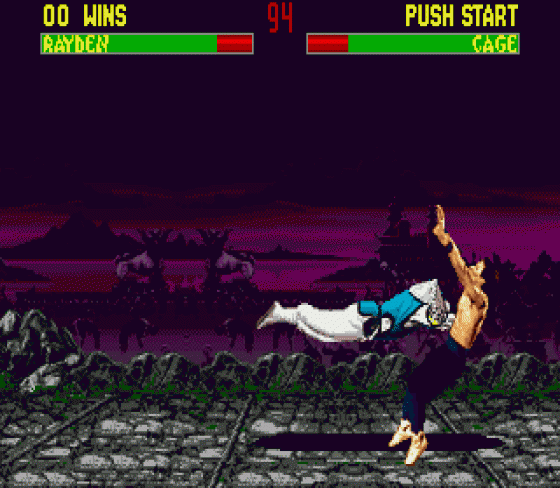 Mortal Kombat II Screenshot 25 (Sega Genesis)